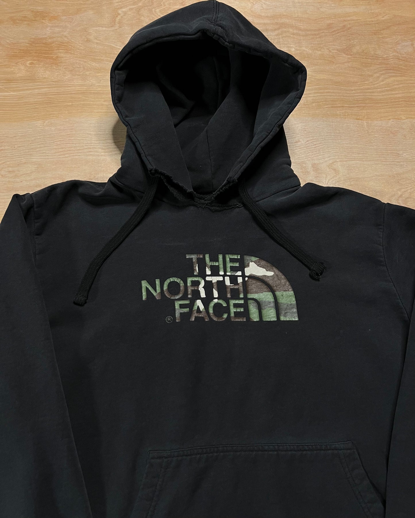 Vintage Y2K The North Face x Camo Faded Hoodie