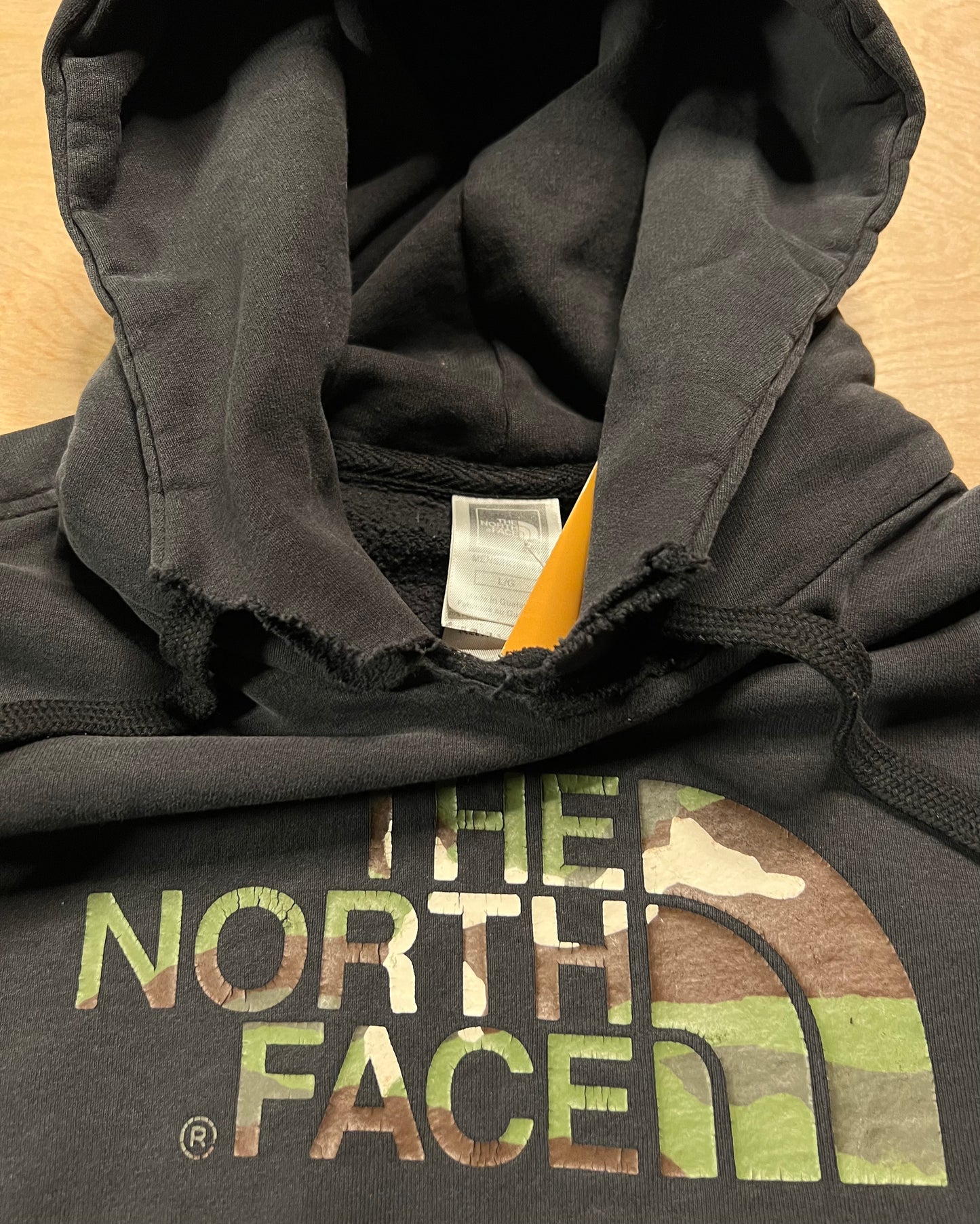 Vintage Y2K The North Face x Camo Faded Hoodie