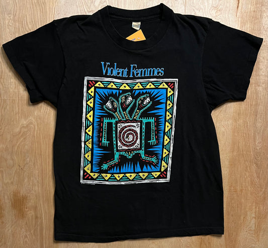 1990 Violent Femmes Australia + New Zealand Tour Single Stitch T-Shirt