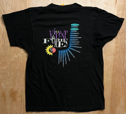 1990 Violent Femmes Australia + New Zealand Tour Single Stitch T-Shirt