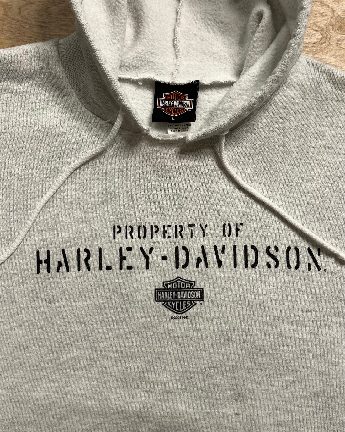 2002 Property of Harley Davidson Fond Du Lac, Wisconsin Hoodie