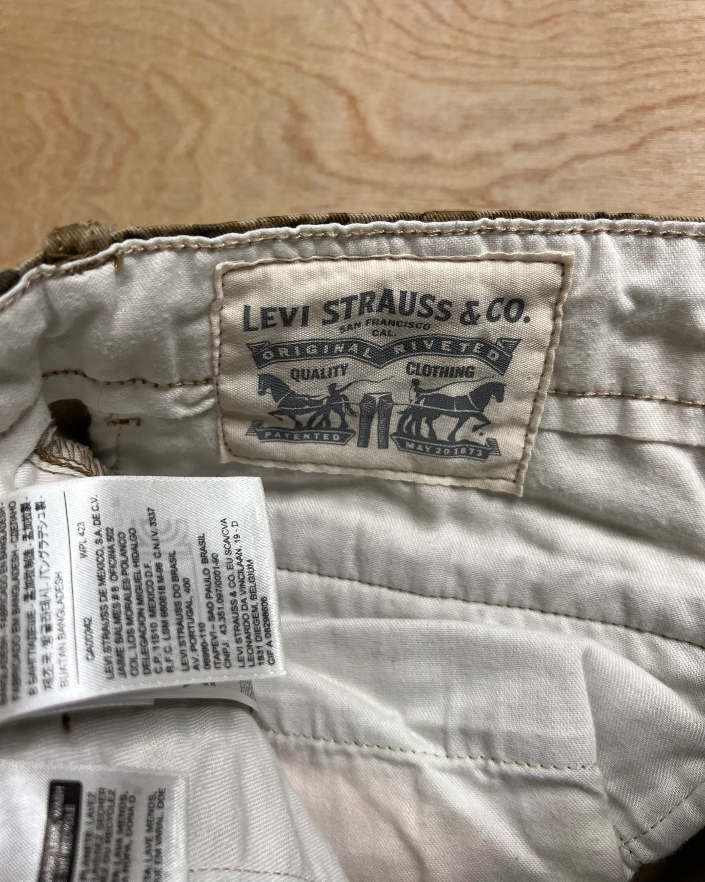 Modern Levi Strauss & Co Multicam Cargo Pants