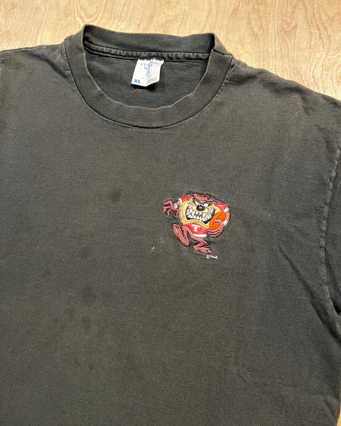 1990's Taz x Football Single Stitch T-Shirt