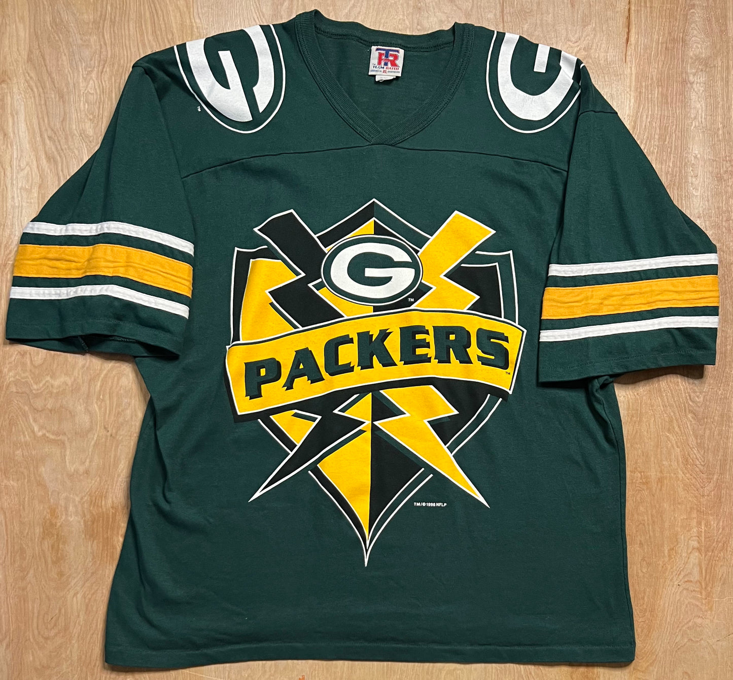 1996 Green Bay Packers Single Stitch Jersey T-Shirt