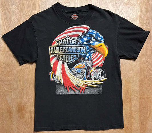 1992 Harley Davidson "Follow the Leader" Festus, Missouri Single Stitch T-Shirt