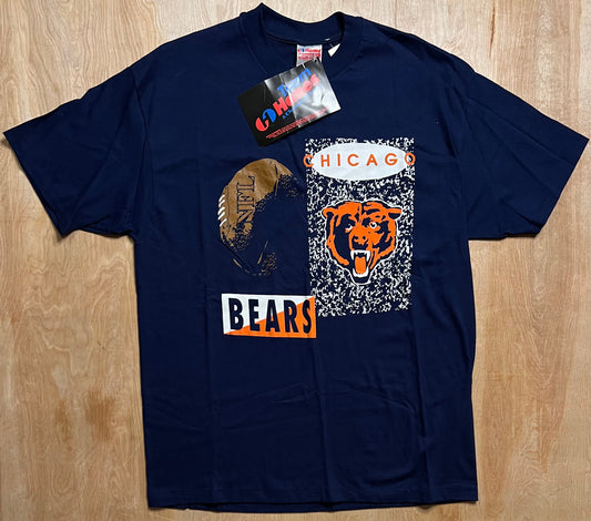 1990's Deadstock Chicago Bears Single Stitch T-Shirt