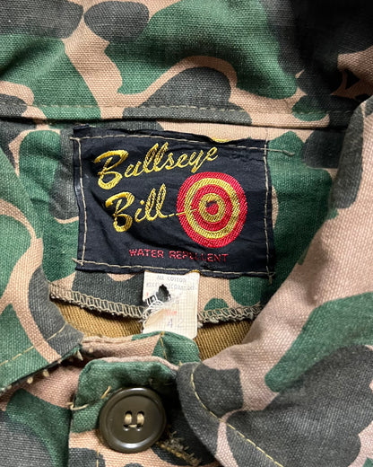 True Vintage Bullseye Bill Camouflage Bird Hunting Jacket