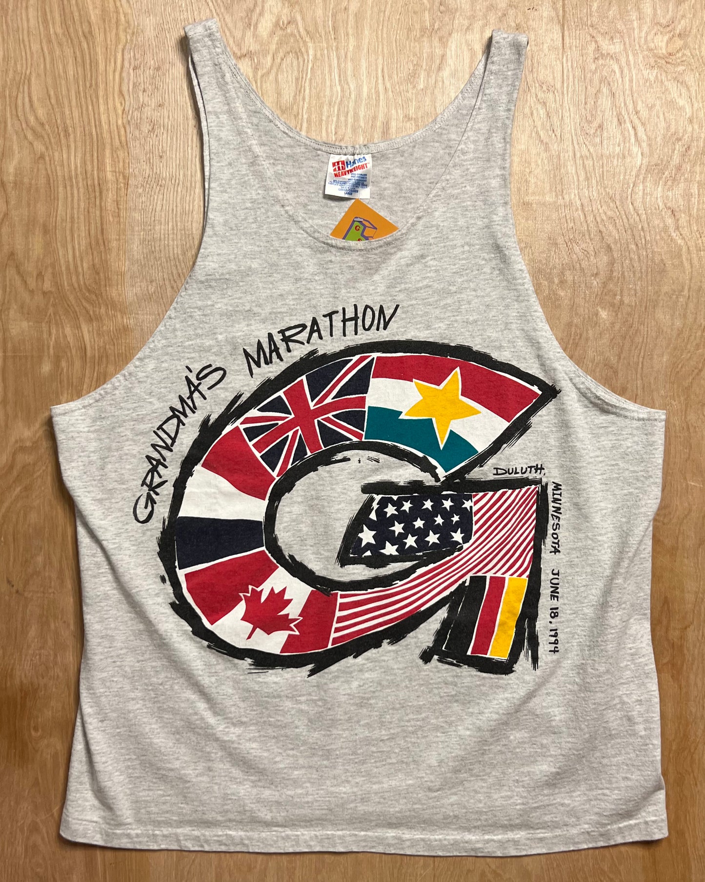 1994 Grandmas Marathon Duluth, Minnesota Tank Top