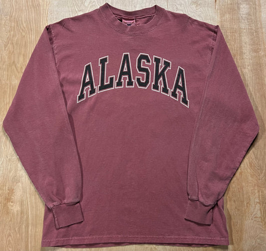 1990's Faded Alaska Long Sleeve Shirt