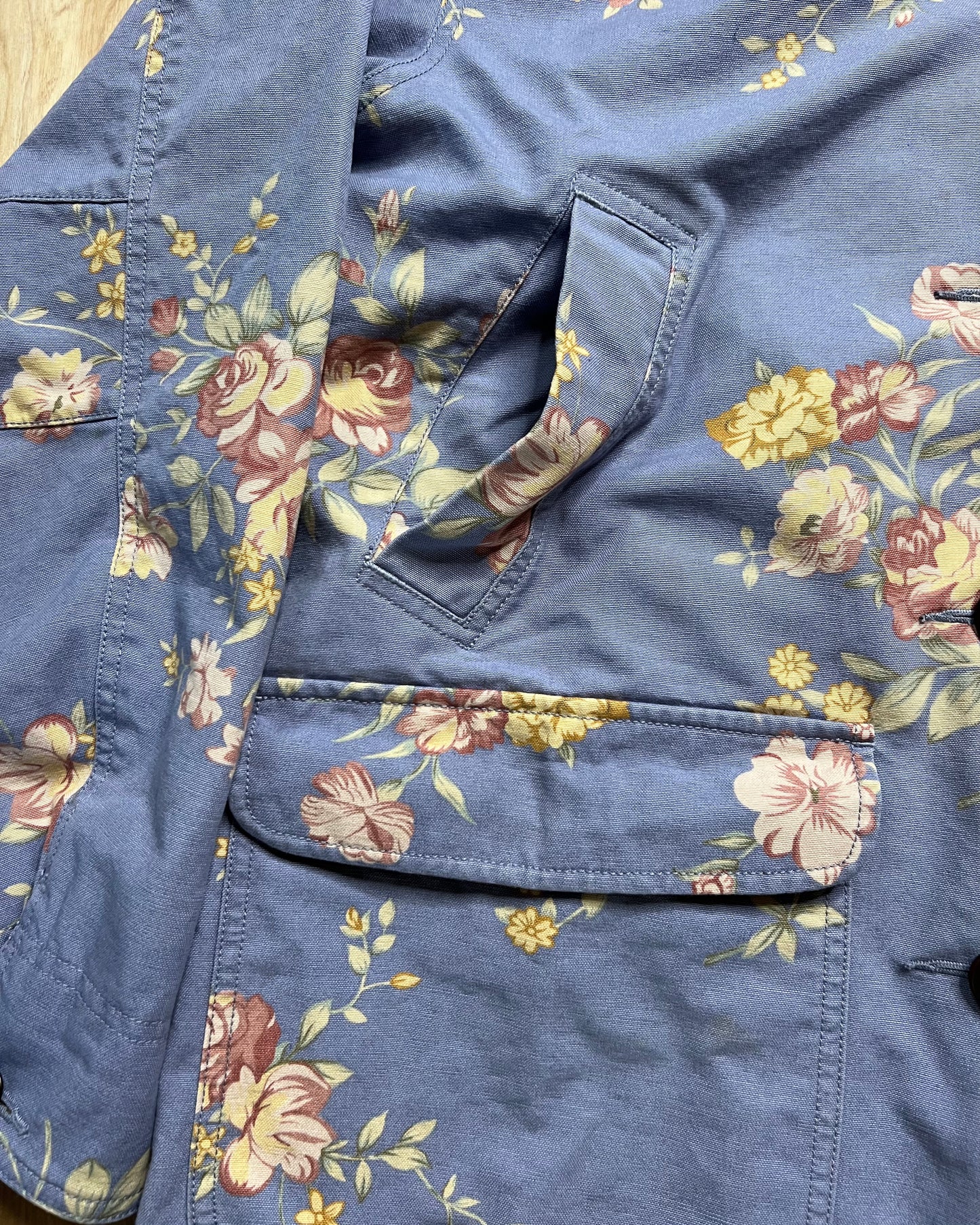 1990's LL Bean Floral Jacket