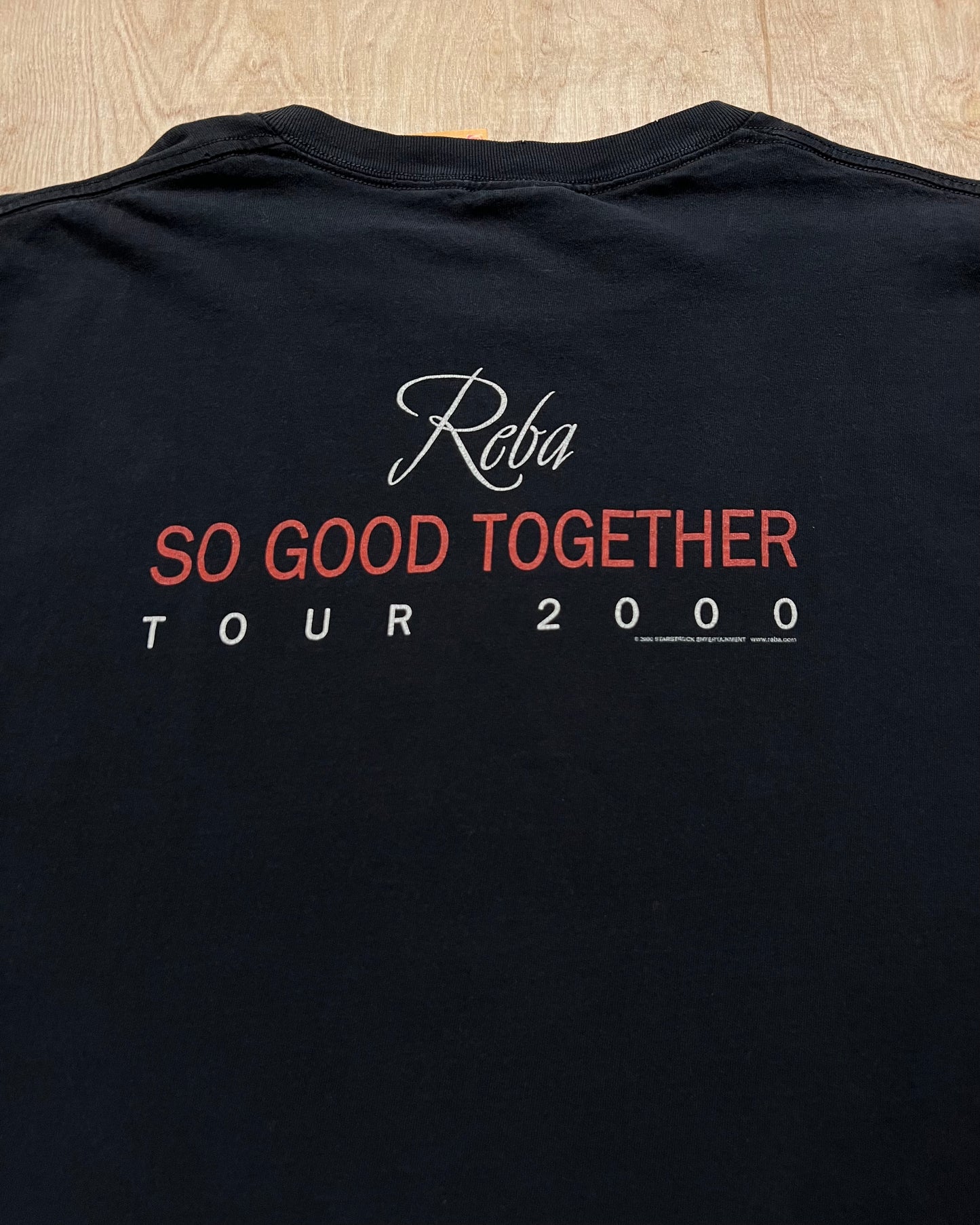 2000 Faded Reba "So Good Together" Single Stitch Tour T-Shirt