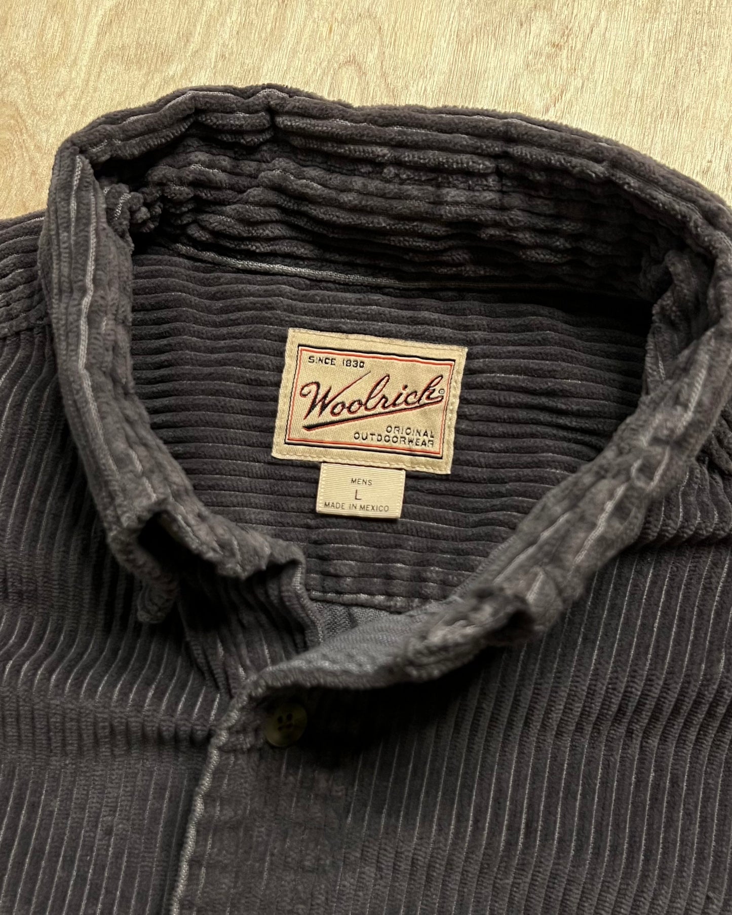 Vintage Woolrich Heavy Corduroy Flannel