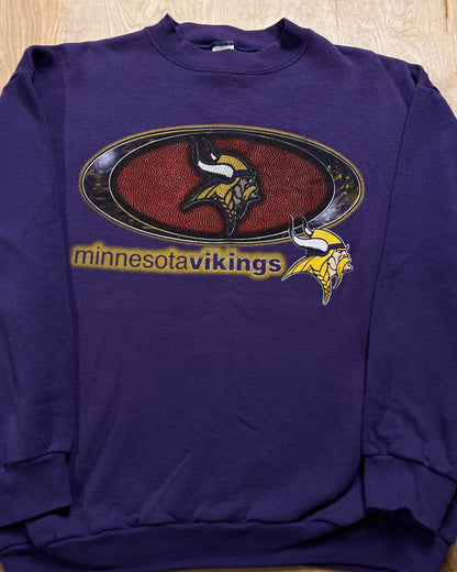 1990's Minnesota Vikings Logo 7 Crewneck