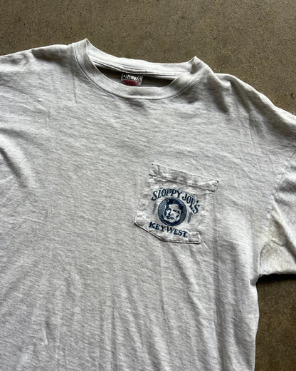 1990's Sloppy Joe's Key West Single Stitch Pocket T-Shirt