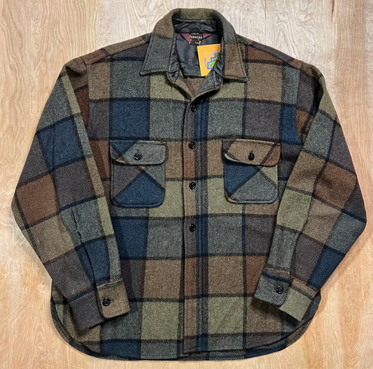 True Vintage JC Pennys Towncraft Heavy Wool Flannel Jacket