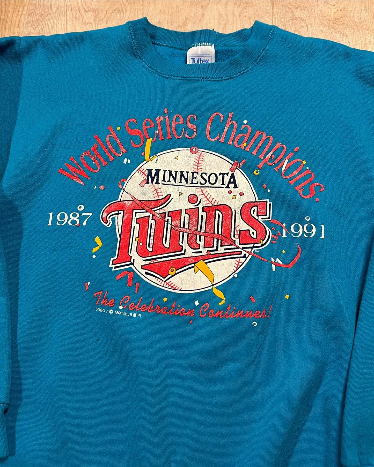 1991 Minnesota Twins World Series Champions Crewneck