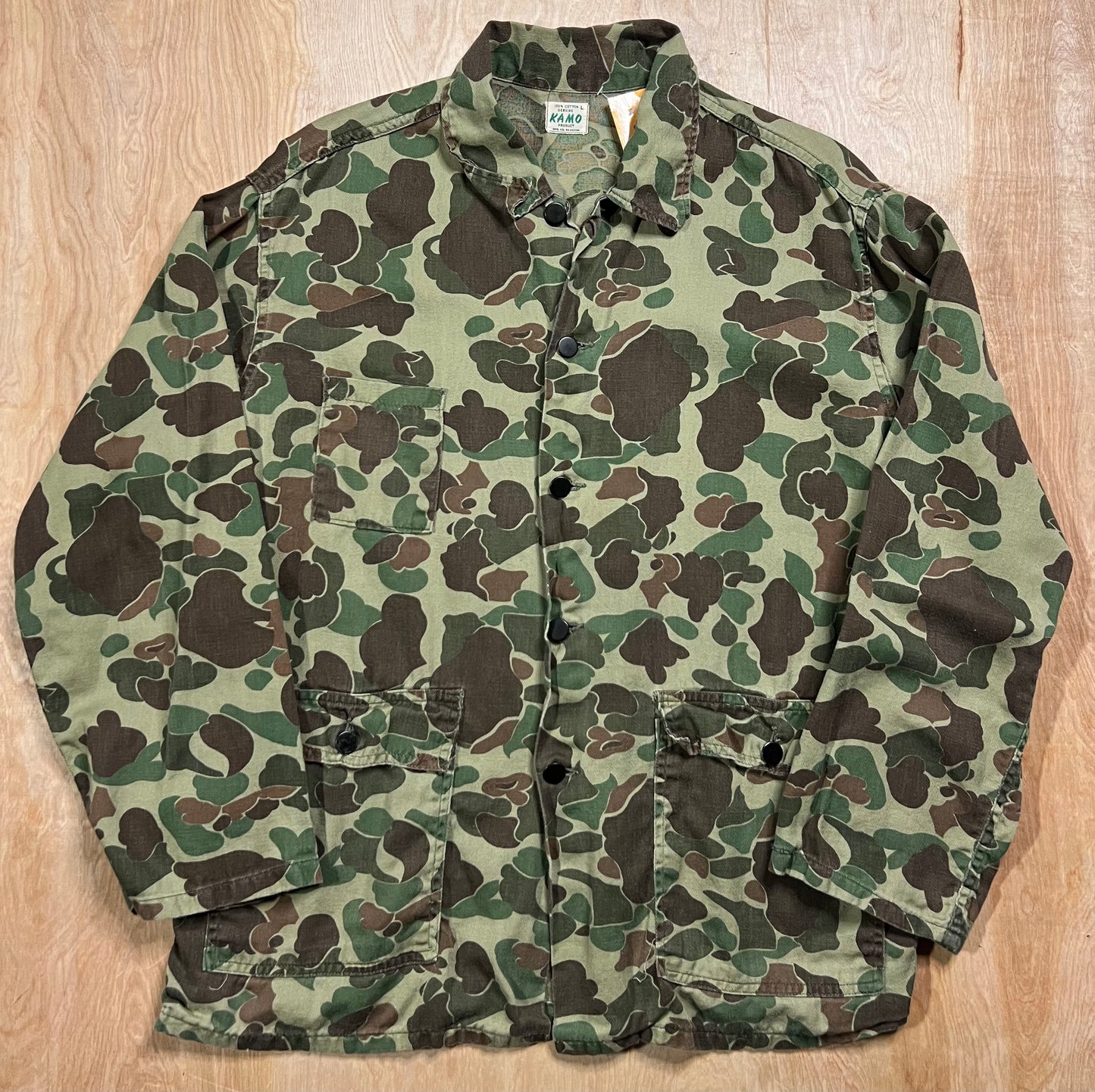 1980's Kamo Lightweight Camo Jacket