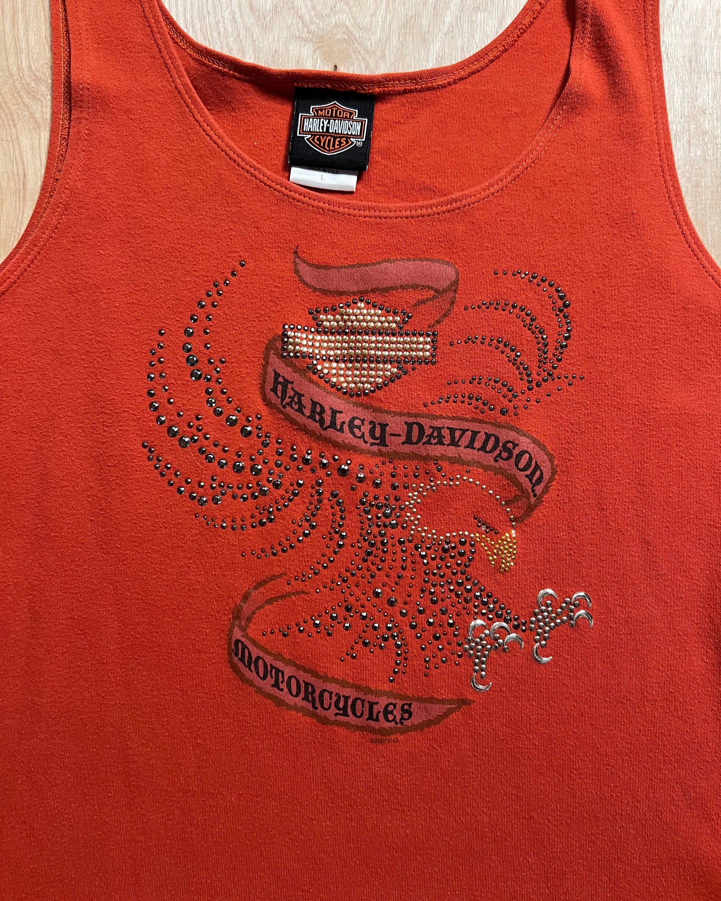 2007 Harley Davidson Bedazzled Tank Top