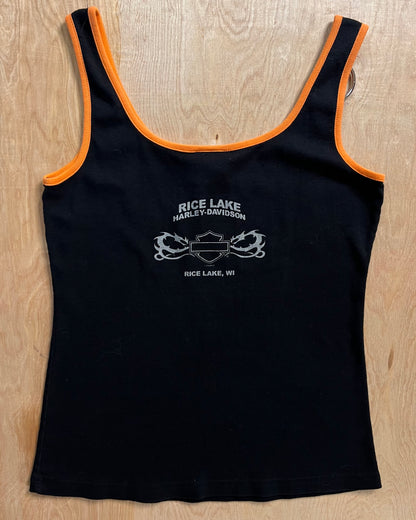 2000's Harley Davidson Rice Lake, Wisconsin Tank Top