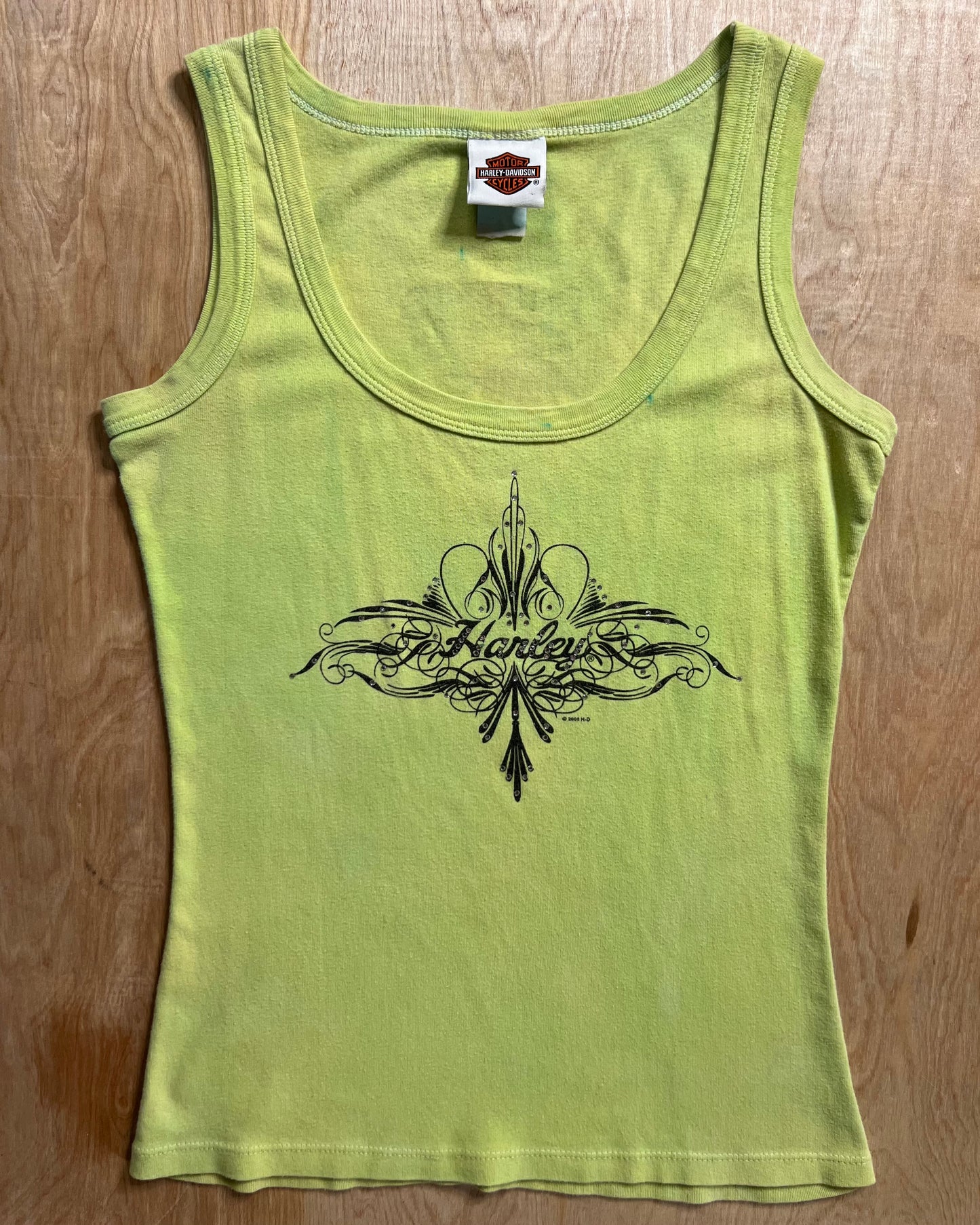 2008 Harley Davidson Route 43 Wisconsin Tank Top