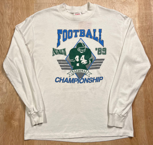 1989 NAIA National Football Championship Long Sleeve Shirt