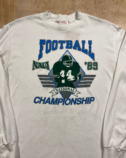 1989 NAIA National Football Championship Long Sleeve Shirt