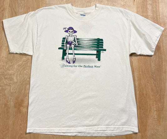 Late 1990's "Waiting For The Perfect Man" T-Shirt