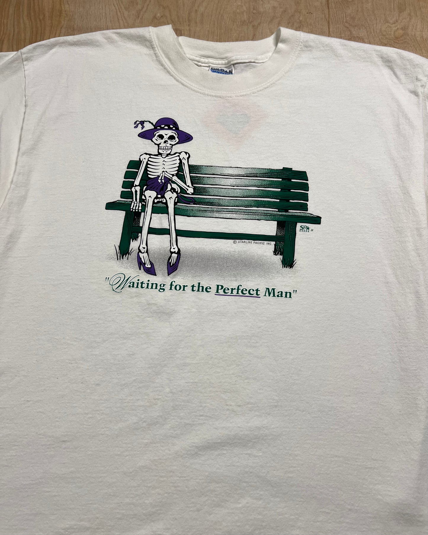 Late 1990's "Waiting For The Perfect Man" T-Shirt