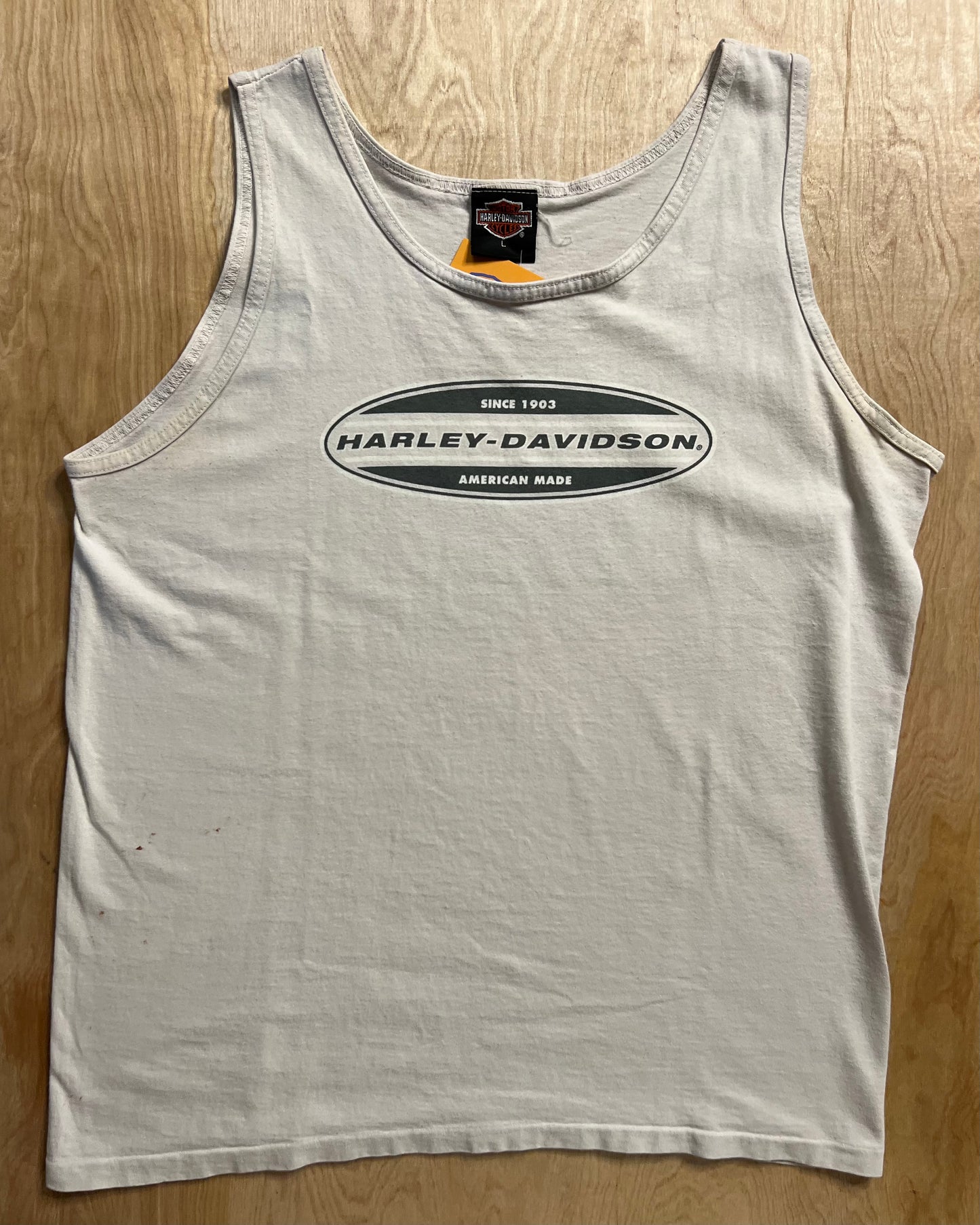 Vintage Harley Davidson "American Made" Tank Top