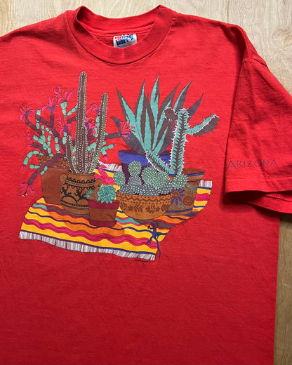 1992 Arizona Potted Desert Single Stitch T-Shirt