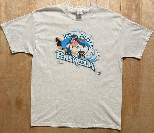 1990's Ice Pilots Pensacola Hockey T-Shirt