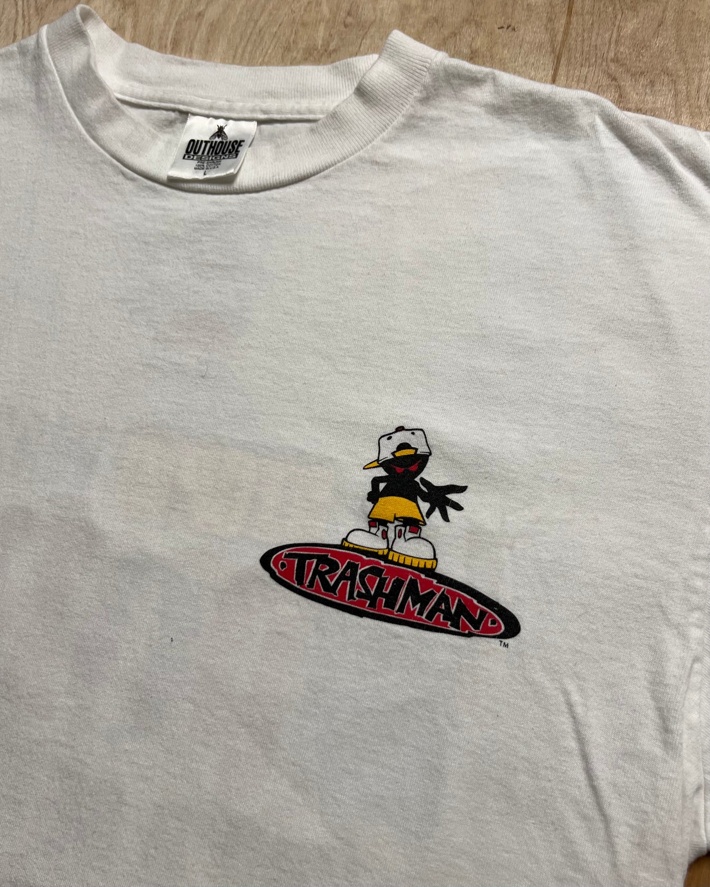 1990's Trashman "If Stupid Was A Sport You'd Be In The Hall of Fame" Single Stitch T-Shirt