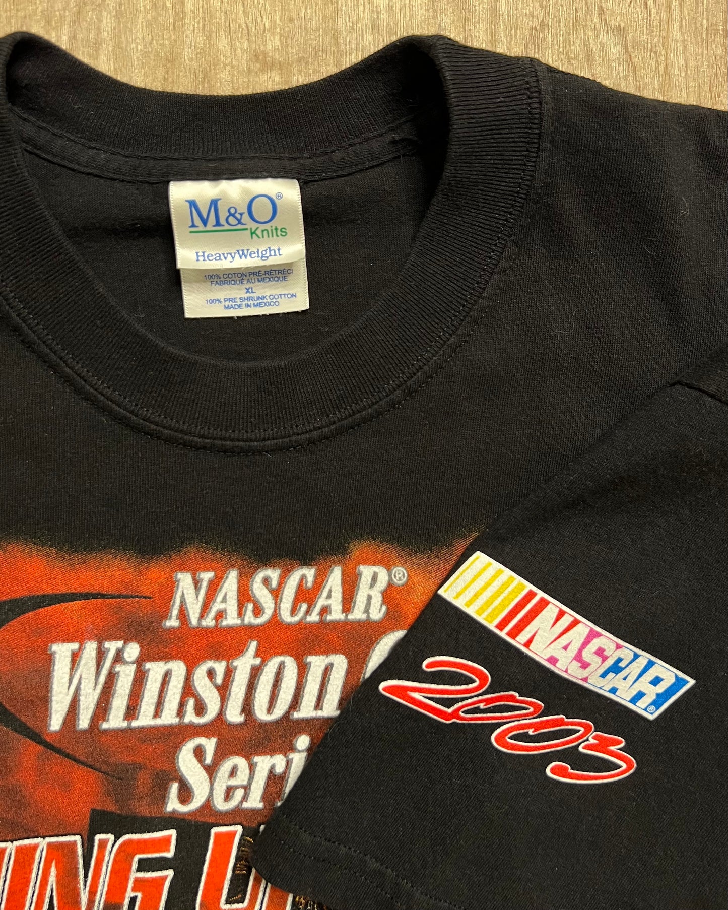 2003 Nascar Winston Cup Tour "Turning Up The Heat" T-Shirt