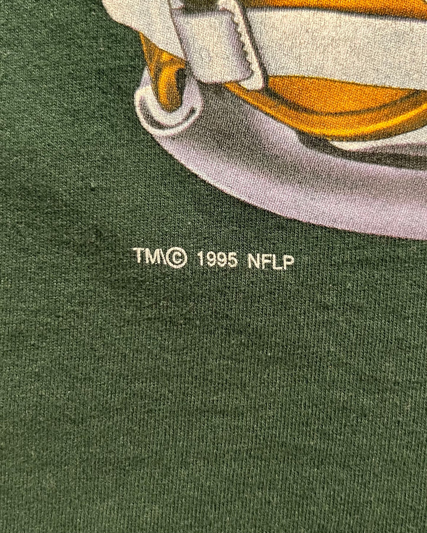 1995 Green Bay Packers Single Stitch Salem T-Shirt