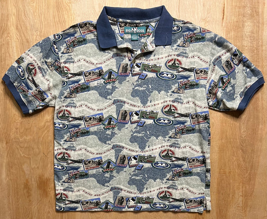 Vintage Big Dogs World Tour Polo Shirt