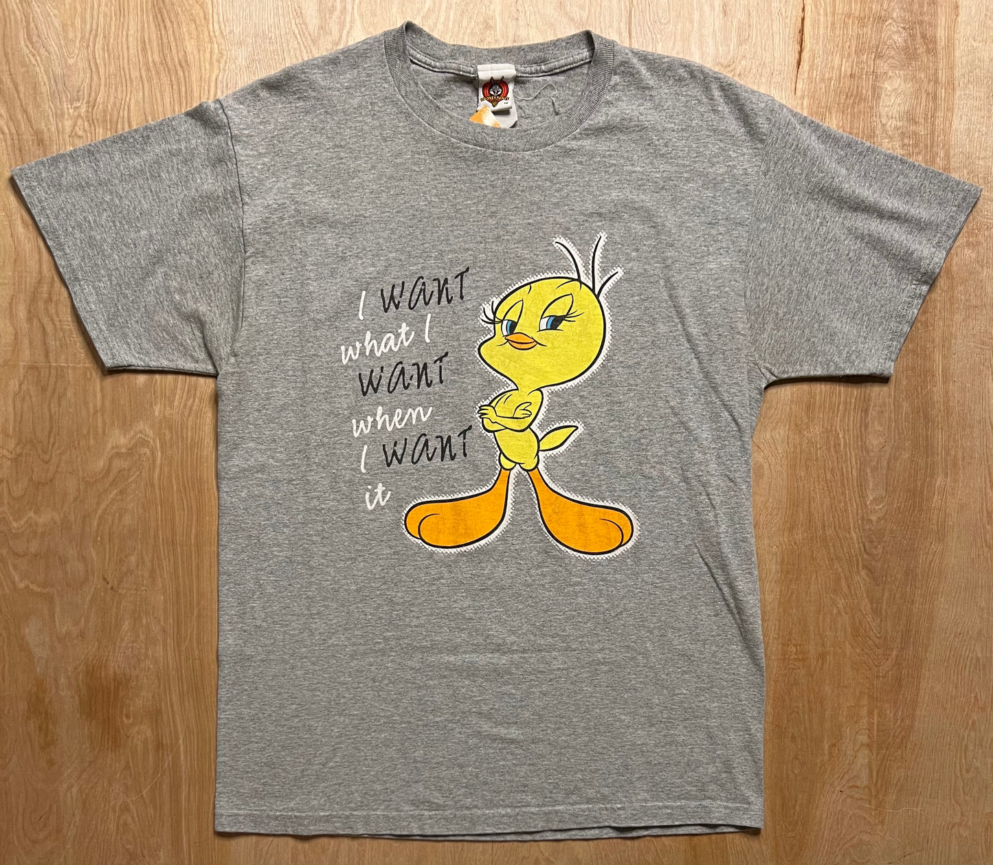 Vintage Tweety Bird "I Want What I Want, When I want It" T-Shirt