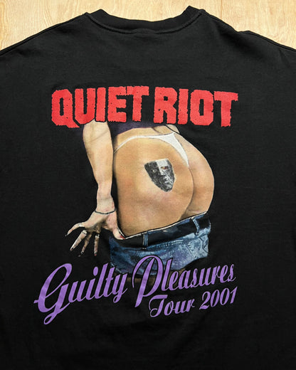 2001 Quiet Riot Guilty Pleasures Tour T-Shirt