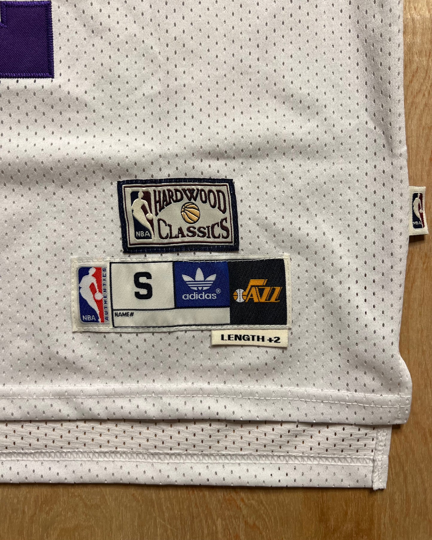 2000's Utah Jazz Retro John Stockton Adidas Hardwood Classics Jersey