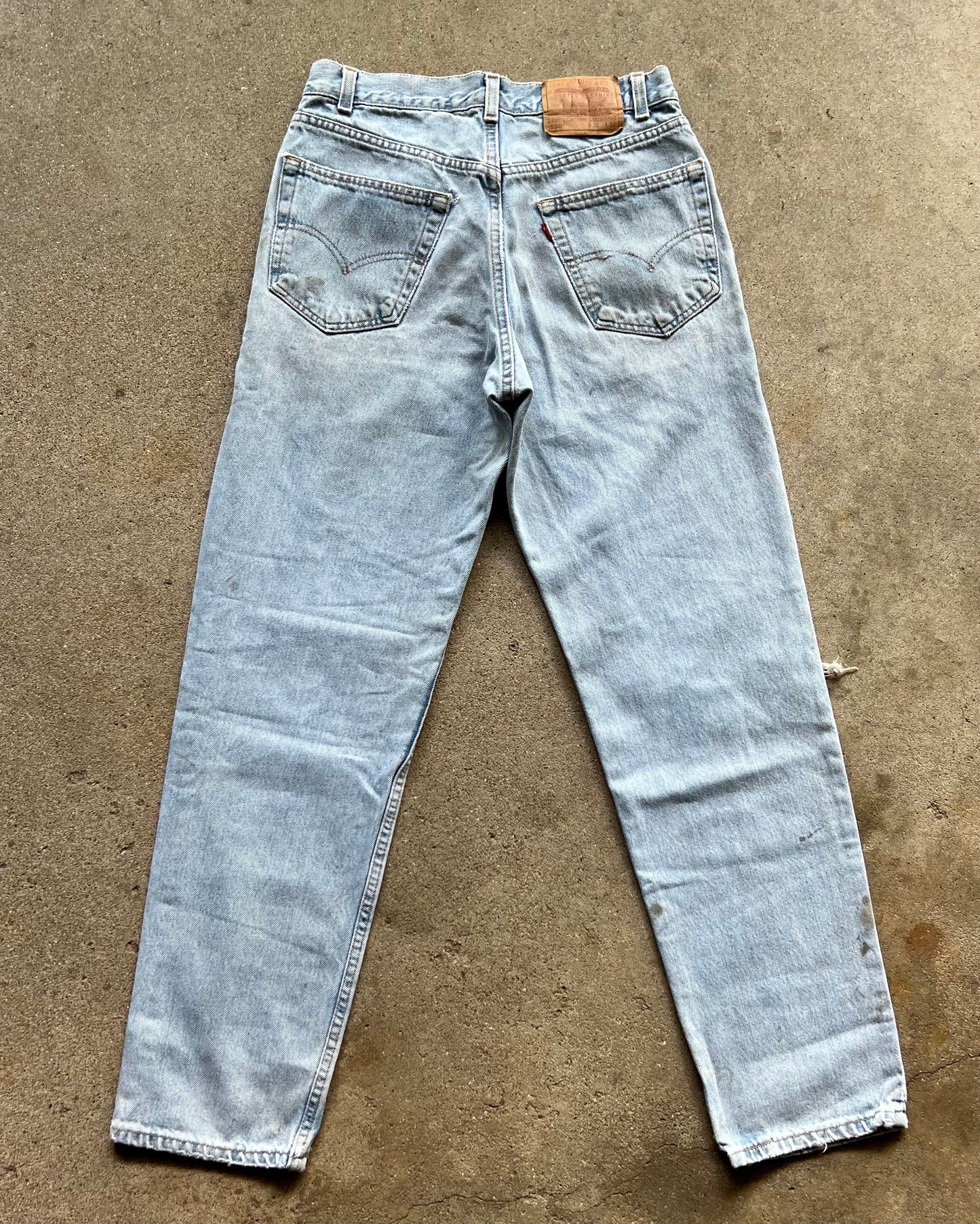 1990's Distressed Levis 550's Denim Pants