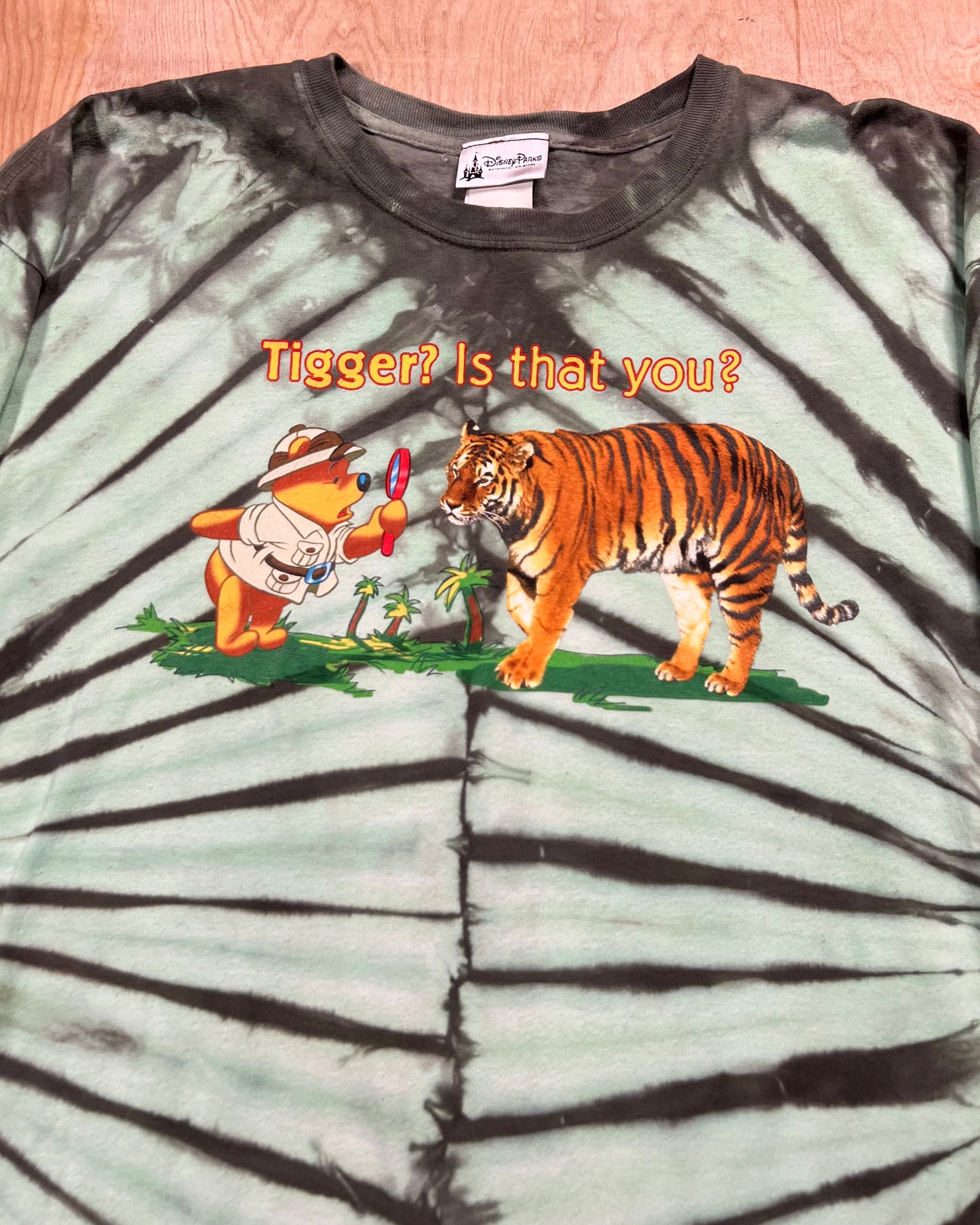 Early 2000's Walt Disney x Winnie the Pooh "Tigger? Is that you?" T-Shirt