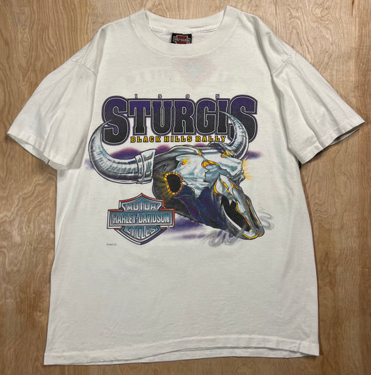 1995 Sturgis Black Hills Rally Harley Davidson Single Stitch T-Shirt