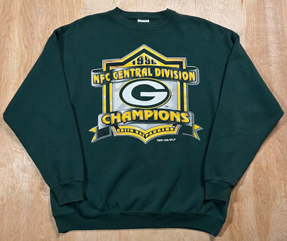 1996 Green Bay Packers Central Division Champions Crewneck