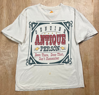 1993 Genuine Antique Person "Been There, Done That, Can't Remember" Single Stitch T-Shirt