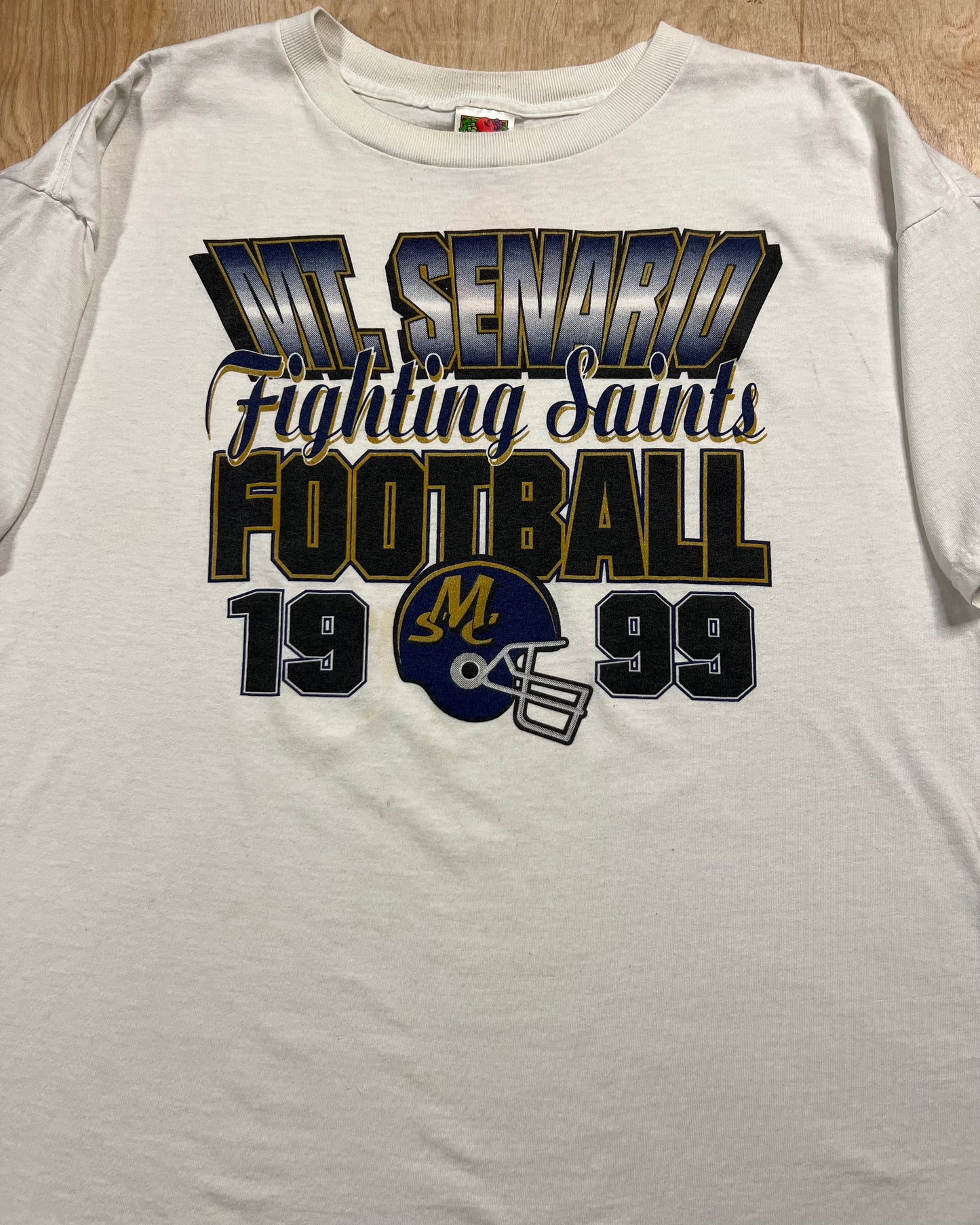 1999 Fighting Saints Football T-Shirt