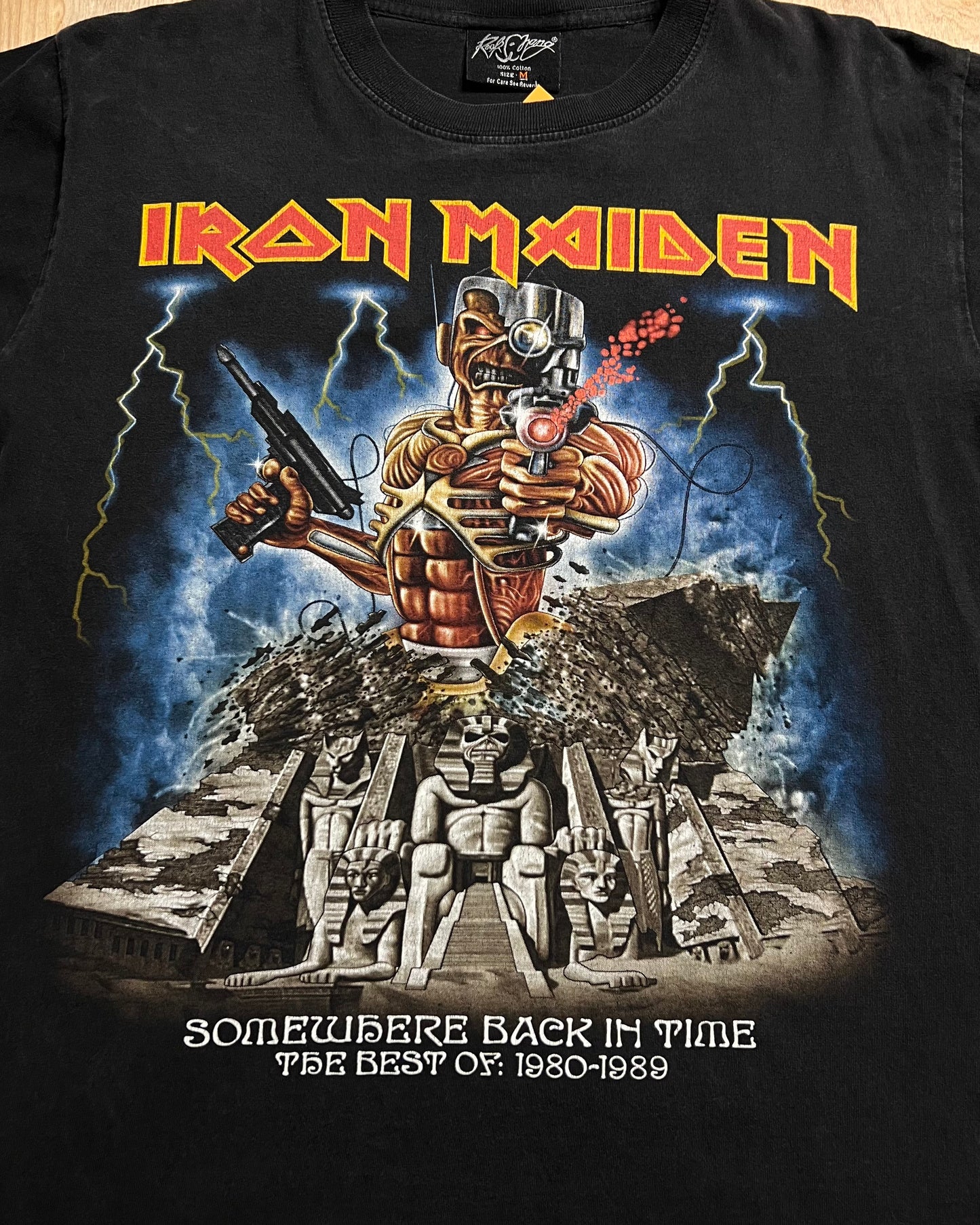 1990's Iron Maiden "Somewhere Back In Time" Tour T-Shirt