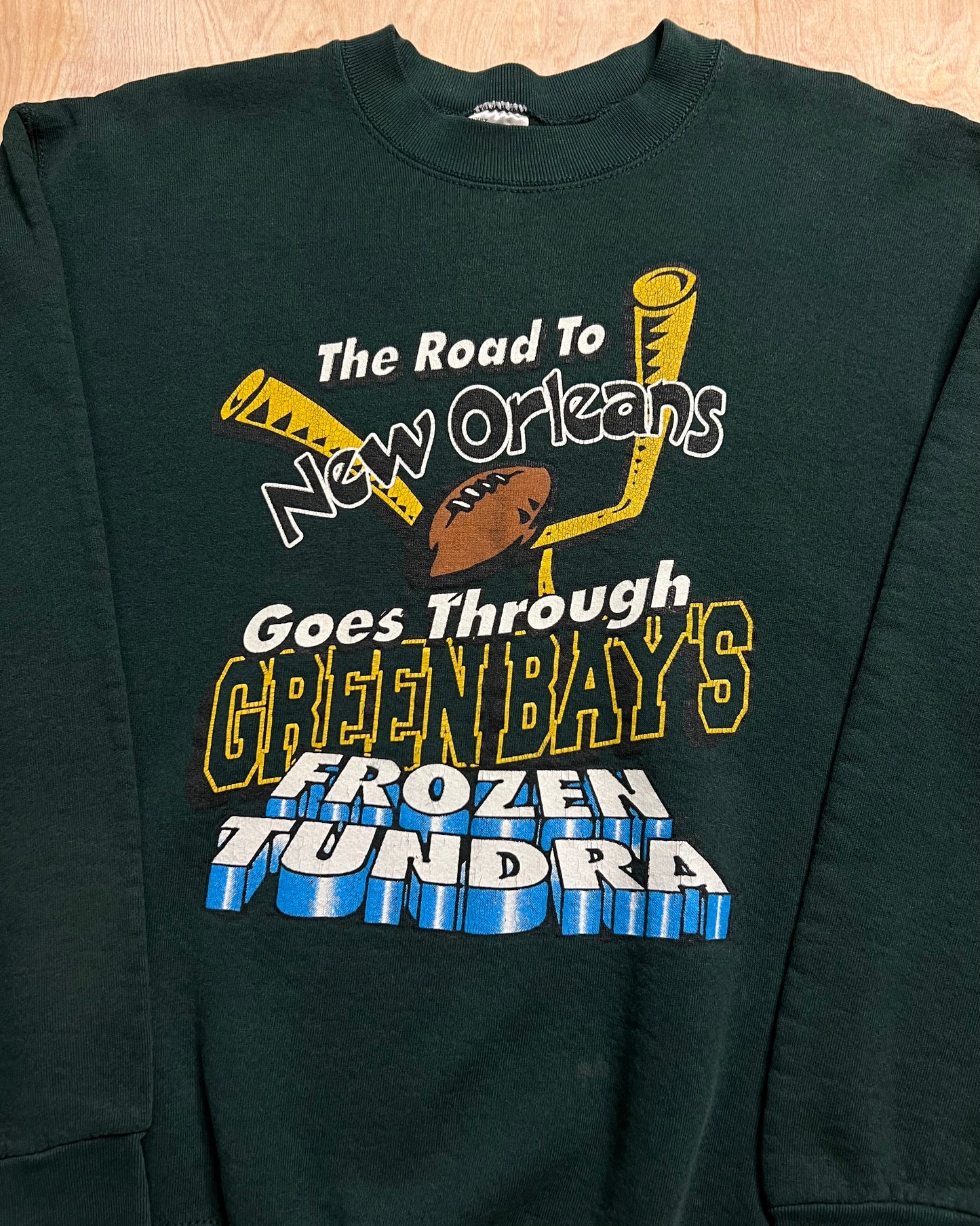 1990's Green Bay Packers Frozen Tundra Crewneck