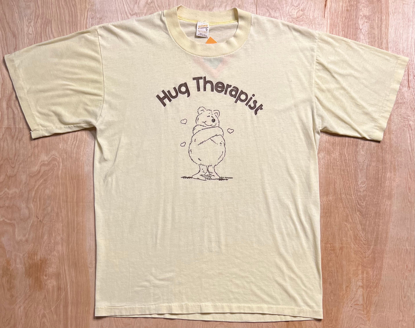 1981 "Hug Therapist" Single Stitch T-Shirt