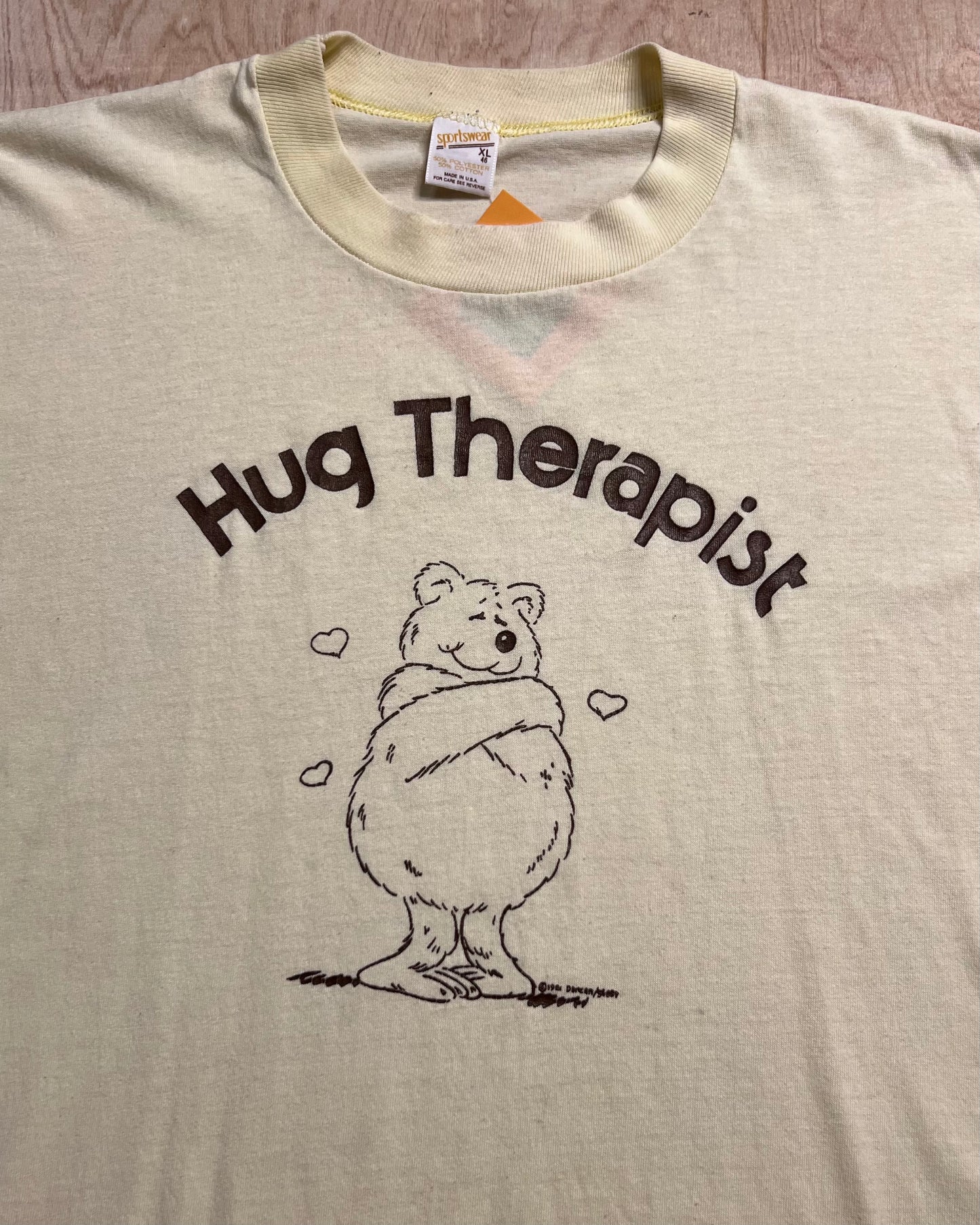 1981 "Hug Therapist" Single Stitch T-Shirt