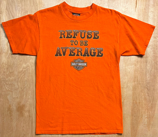 1997 Harley Davidson "Refuse to be Average" Twin Cities, Minnesota T-Shirt