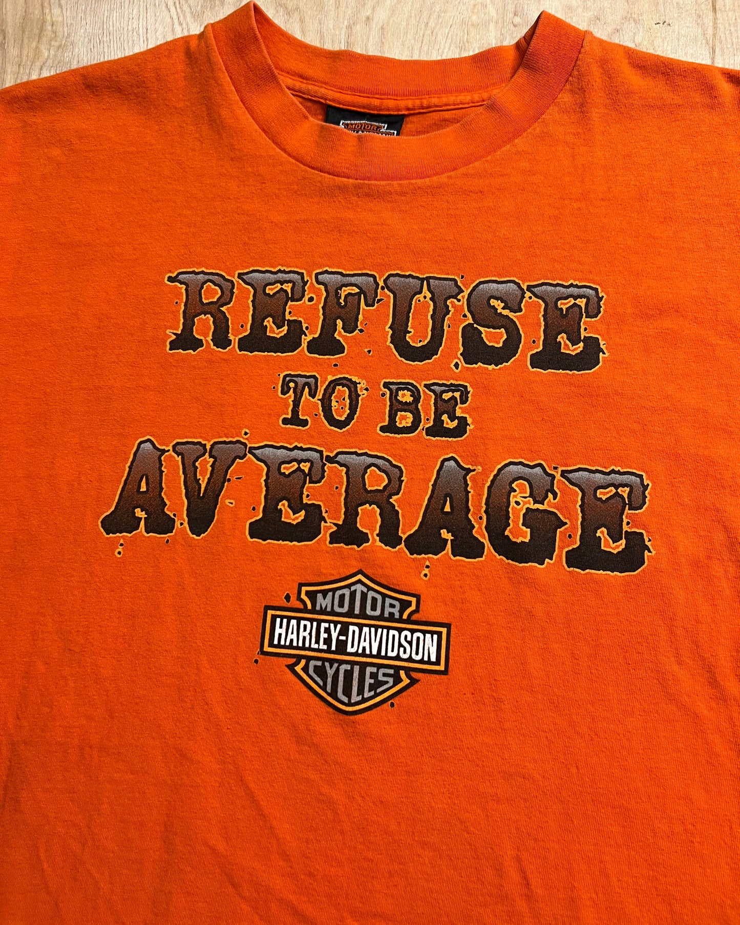 1997 Harley Davidson "Refuse to be Average" Twin Cities, Minnesota T-Shirt